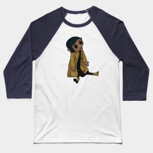 Coraline Doll Baseball T-Shirt